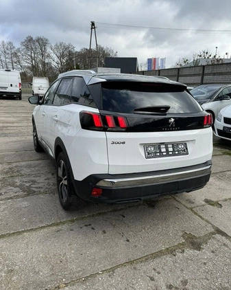 Peugeot 3008 cena 75900 przebieg: 94000, rok produkcji 2019 z Dobra małe 631